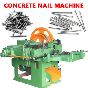 CONCRETE NAIL MAKING MACHINE SETUP