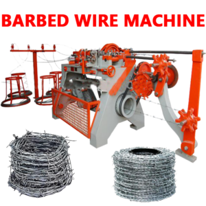 BARBED WIRE MAKING MACHINE