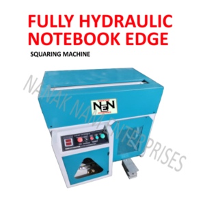 FULLY HYDRAULIC NOTEBOOK EDGE SQUARING MACHINE